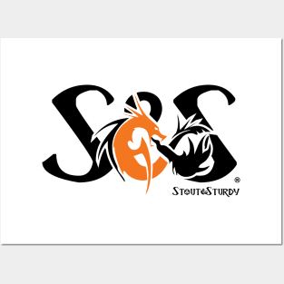 S&S dragon logo Tshirt Posters and Art